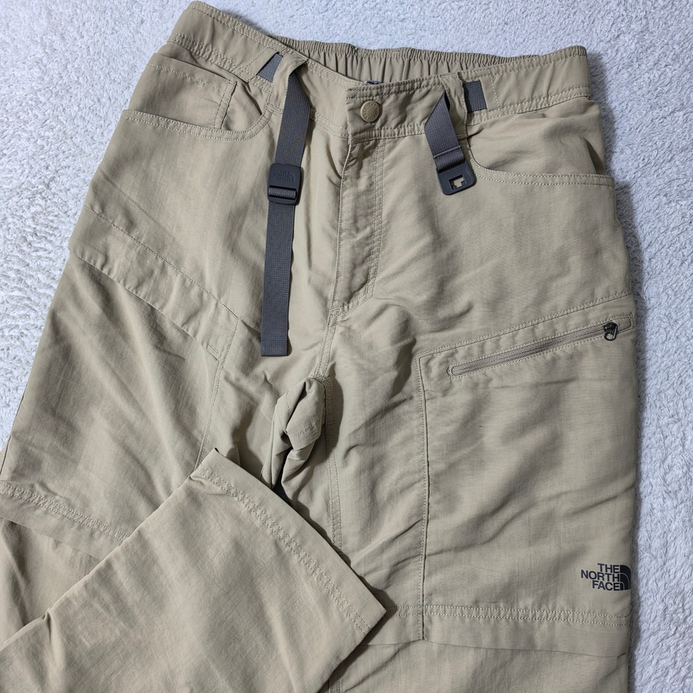 The North Face Convertible Pants Mens 31x33 Med Tall Tan Paramount Trail Hiking